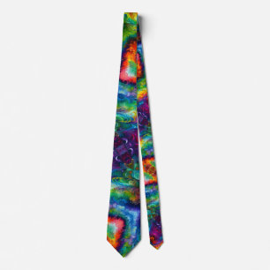Colorful Paint abstract Neck Tie