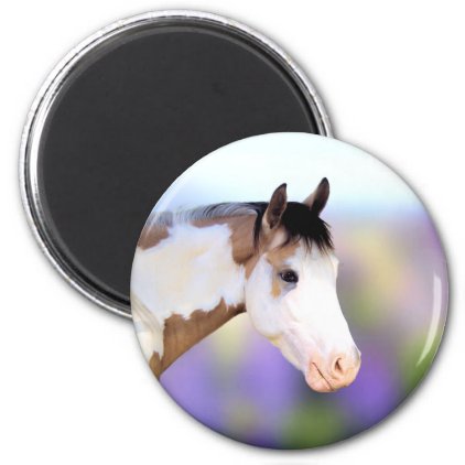Colorful Paint Horse Magnet
