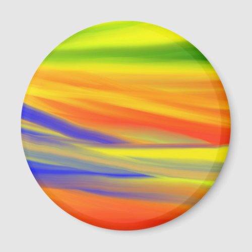 COLORFUL PAINT RAINBOW 4 MAGNET