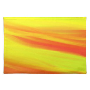 COLORFUL PAINT RAINBOW ART 2 PLACEMAT