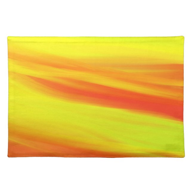 COLORFUL PAINT RAINBOW ART 2 PLACEMAT (Front)