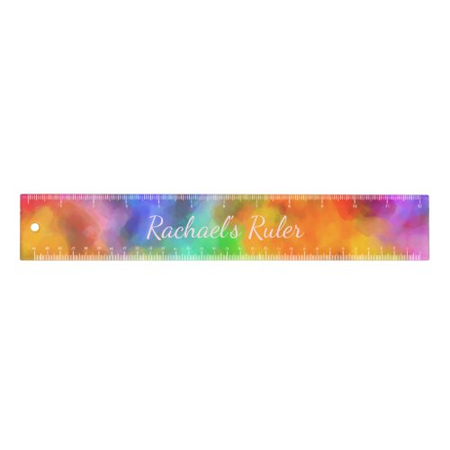 Colorful Paint Ruler