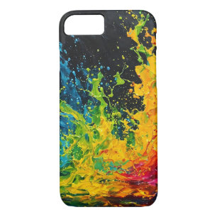 Colorful Paint Splash iPhone 8/7 Case