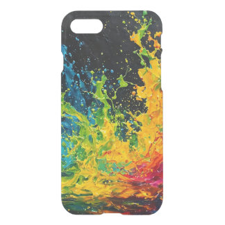 Colorful Paint Splash iPhone SE/8/7 Case