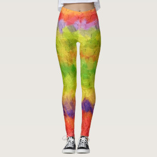 Colorful Paint Splatter #38 Leggings