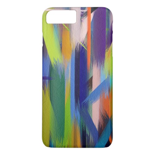 Colorful Paint Splatter Brush Stroke 8 iPhone 8 Plus7 Plus Case