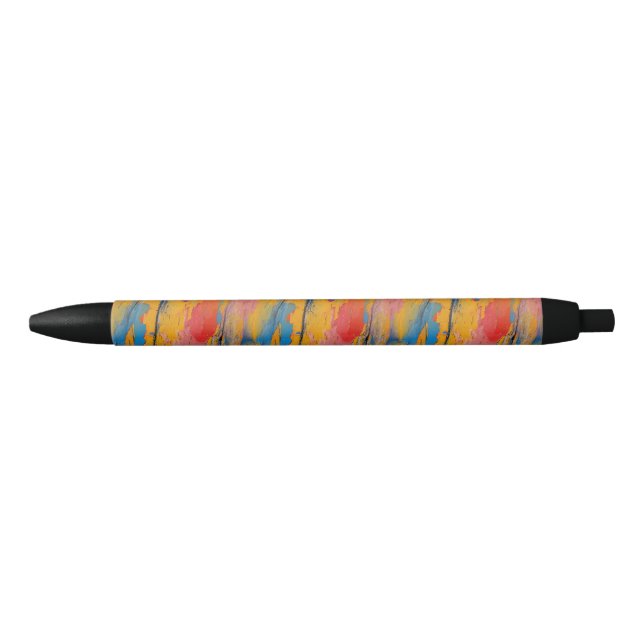 Colorful Paint Splatter Pen (Front)