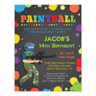 colorful birthday invitations zazzle