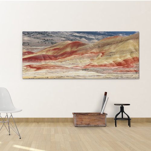 Colorful Painted Hills Landscape Canvas Print