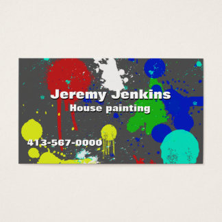 Painter Business Cards &amp; Templates | Zazzle