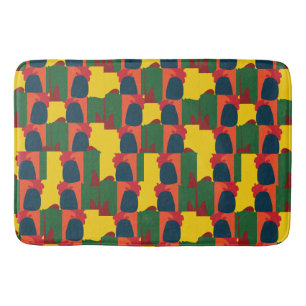 Colorful Painting Abstract Bath Mat