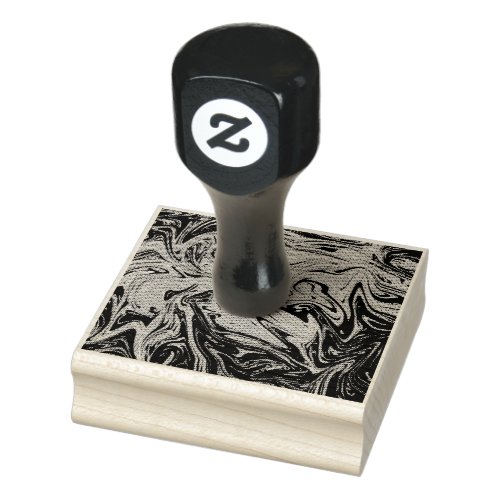 colorful painting and fine art masterpiece rubber stamp