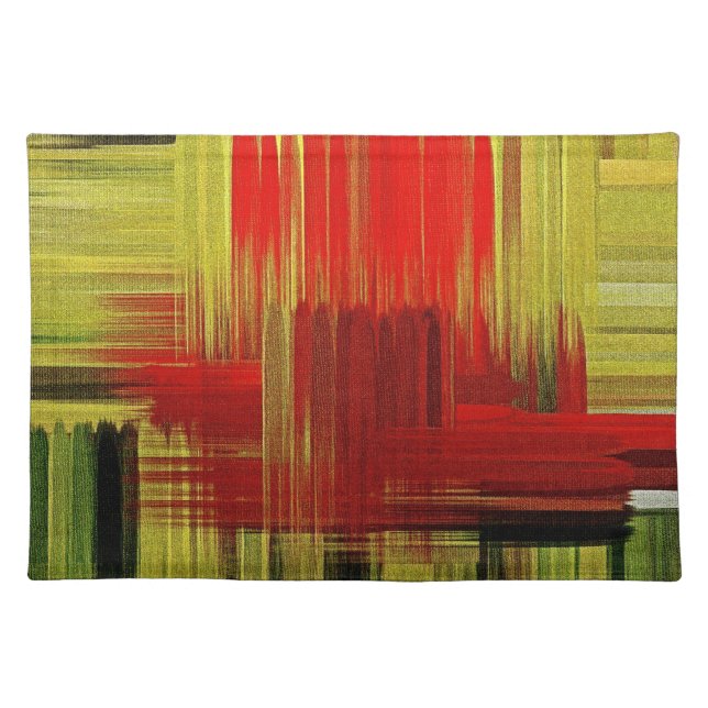 Colorful Painting Art Placemats (Front)