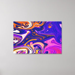 Colorful Painting Best fine art, modern abstract Canvas Print