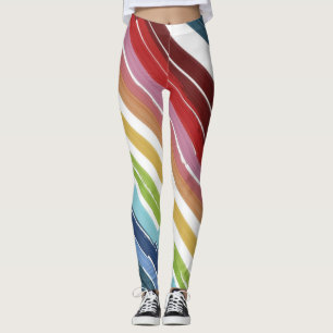 colorful painting Leggings