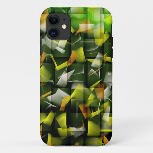 Colorful painting seamless art graphic design 2 iPhone 11 case