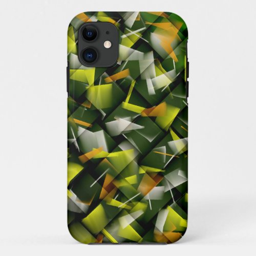 Colorful painting seamless art graphic design iPhone 11 case