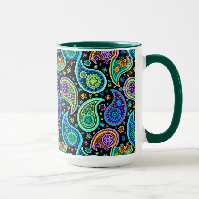 Colorful Paisley 2.0 Mug (Right)