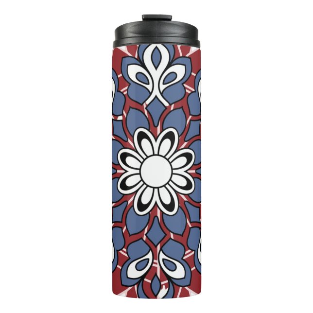 Colorful Paisley Boho Pattern Mug Design (Front)