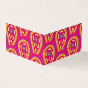 Colorful Paisley Business Card