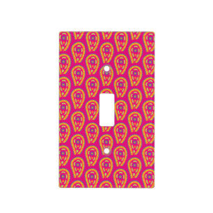 Colorful Paisley Light Switch Cover