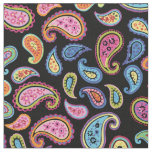 Colorful Paisley Moroccan Kids Room Decor Fabric