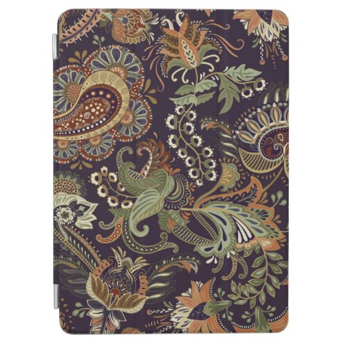 Colorful Paisley pattern Ethnic vintage wallpaper iPad Air Cover