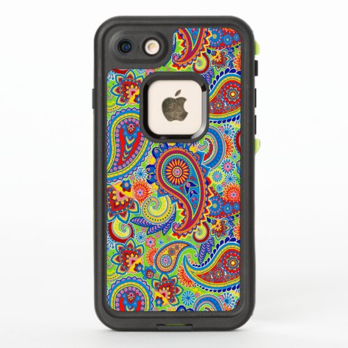 Colorful paisley pattern