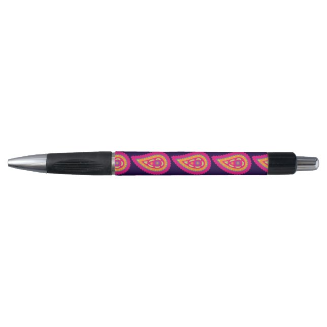 Colorful Paisley Pen (Front)