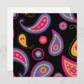 Colorful Paisley seamless Pattern (Front/Back)