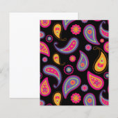 Colorful Paisley seamless Pattern (Front/Back)