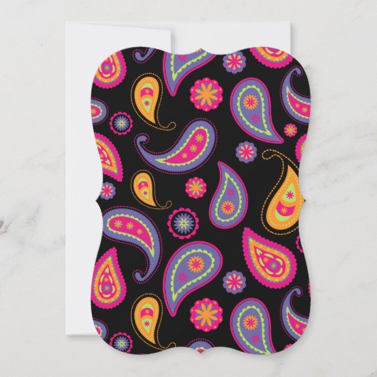 Colorful Paisley seamless Pattern (Front)