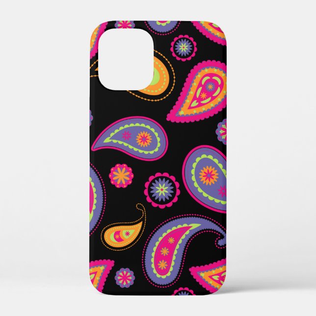 Colorful Paisley seamless Pattern Case-Mate iPhone Case (Back)