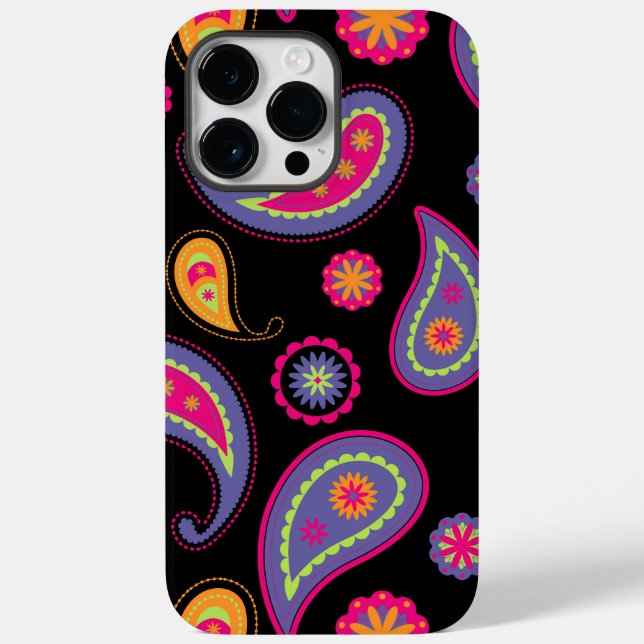 Colorful Paisley seamless Pattern Case-Mate iPhone Case (Back)