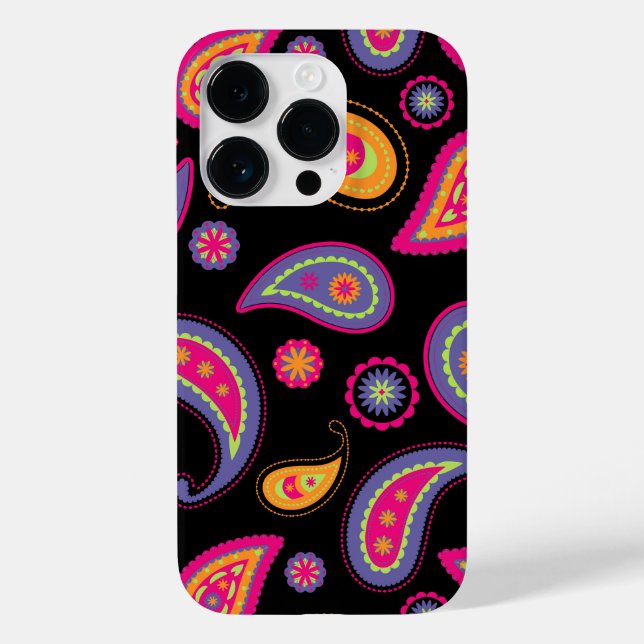 Colorful Paisley seamless Pattern Case-Mate iPhone Case (Back)