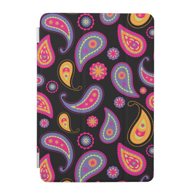 Colorful Paisley seamless Pattern iPad Mini Cover (Front)