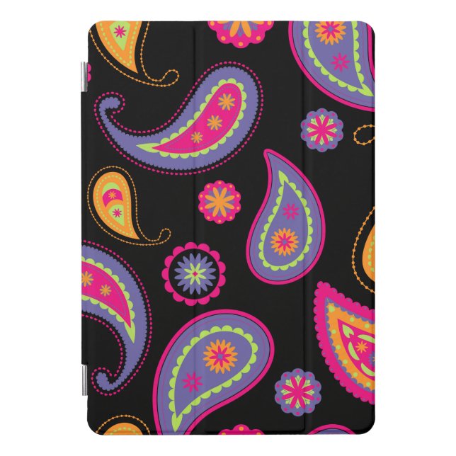 Colorful Paisley seamless Pattern iPad Pro Cover (Front)