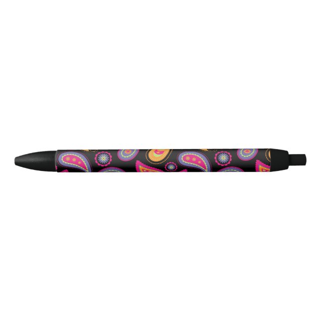 Colorful Paisley seamless Pattern Pen (Front)