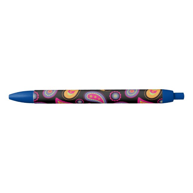 Colorful Paisley seamless Pattern Pen (Front)