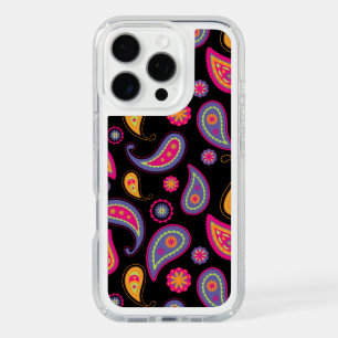 Colorful Paisley seamless Pattern iPhone 16 Pro Case
