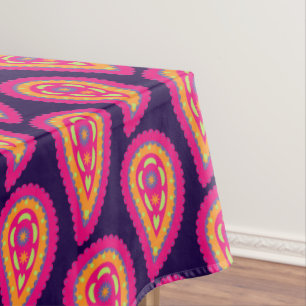 Colorful Paisley Tablecloth