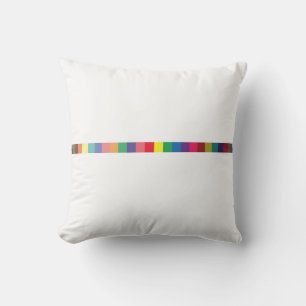 colorful palette , color scheme stripe outdoor pillow