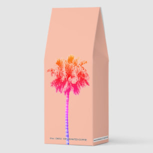 Colorful Palm Tree Pink Purple 4Ann Roasted Coffee