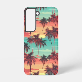 Colorful Palm Trees Phone Case