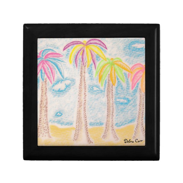 Colorful Palms-gift box (Front)