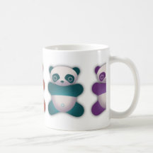 Colorful Panda Coffee Mug