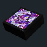 Colorful Pansies, Pretty Flowers, Gift Box<br><div class="desc">Colorful pansies,  pretty flowers in lilac,  purple,  periwinkle and white</div>