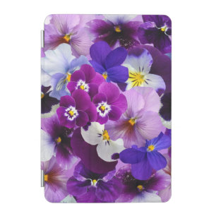 Colorful Pansies, Pretty Flowers, iPad Mini Cover
