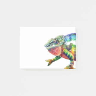 Colorful Panther Chameleon Post-it Notes