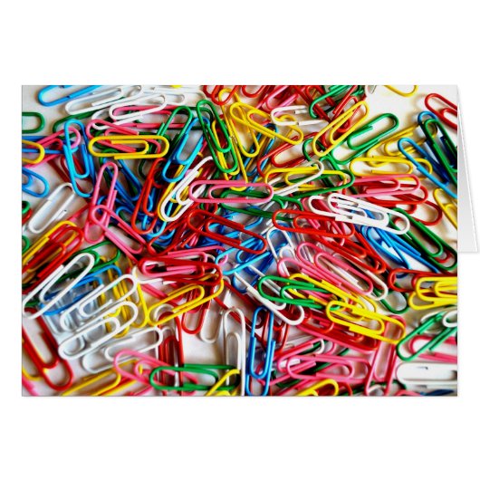 Colorful Paper Clips Office Supply Gifts (Front Horizontal)